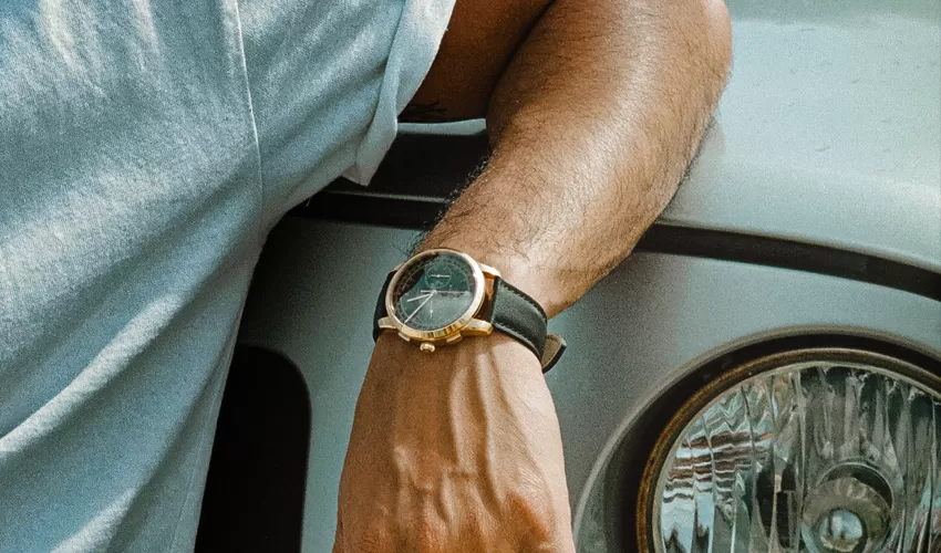 Life style image of a watch
