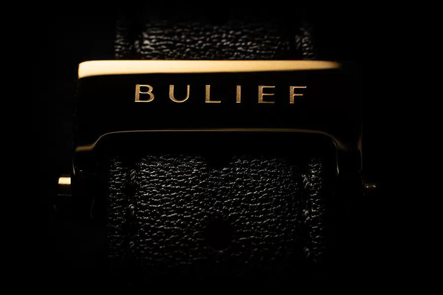 Zoomed in image of strap