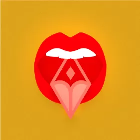 Mouth with Bulief logo