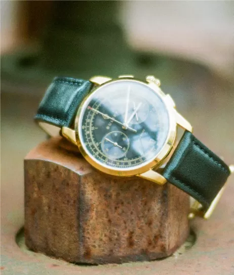 Watch on a stone
